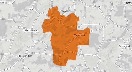 Mietspiegelkarte Apenburg Winterfeld